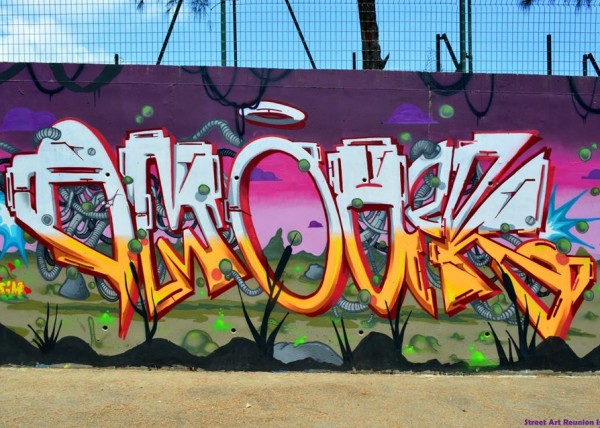 Omouck, fresque